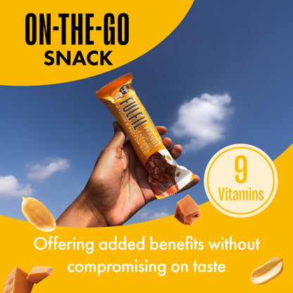 Chocolate Peanut and Caramel Protein Bar - 15x55g